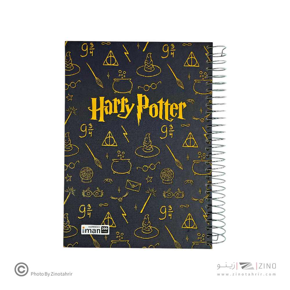 دفتر200برگ کد8773ایمان سیمی وزیری جلدسخت