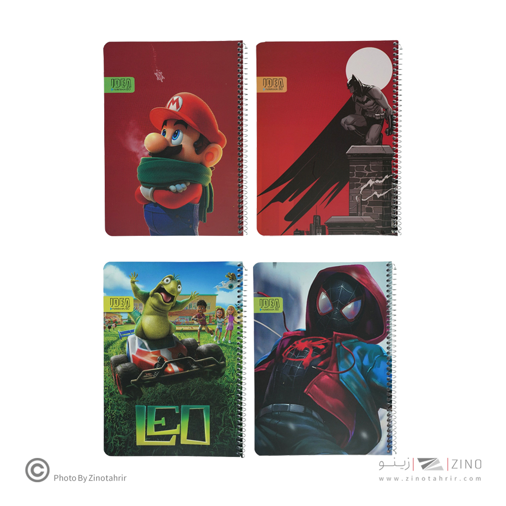 دفتر60برگ وزیری سیمی فانتزی ایده