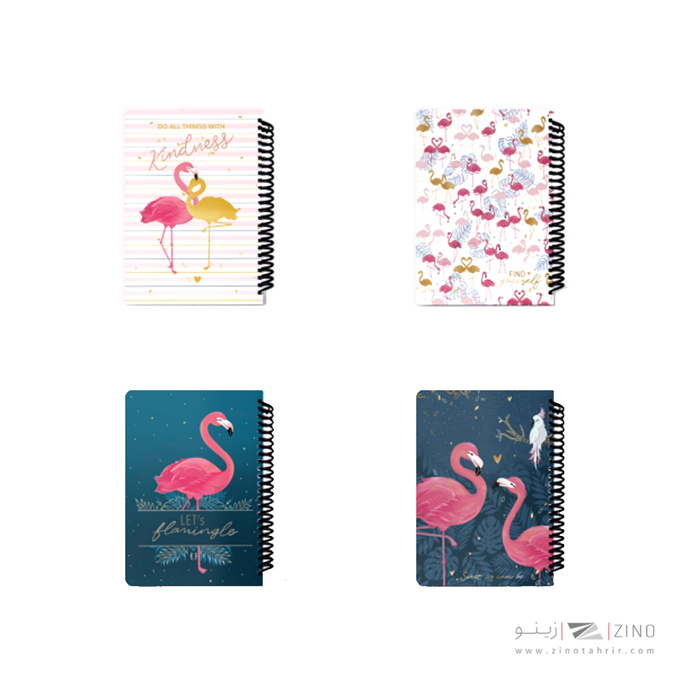 دفتر100برگ وزیری سیمی جلد سخت لانگو سری ناسا کدCH-700