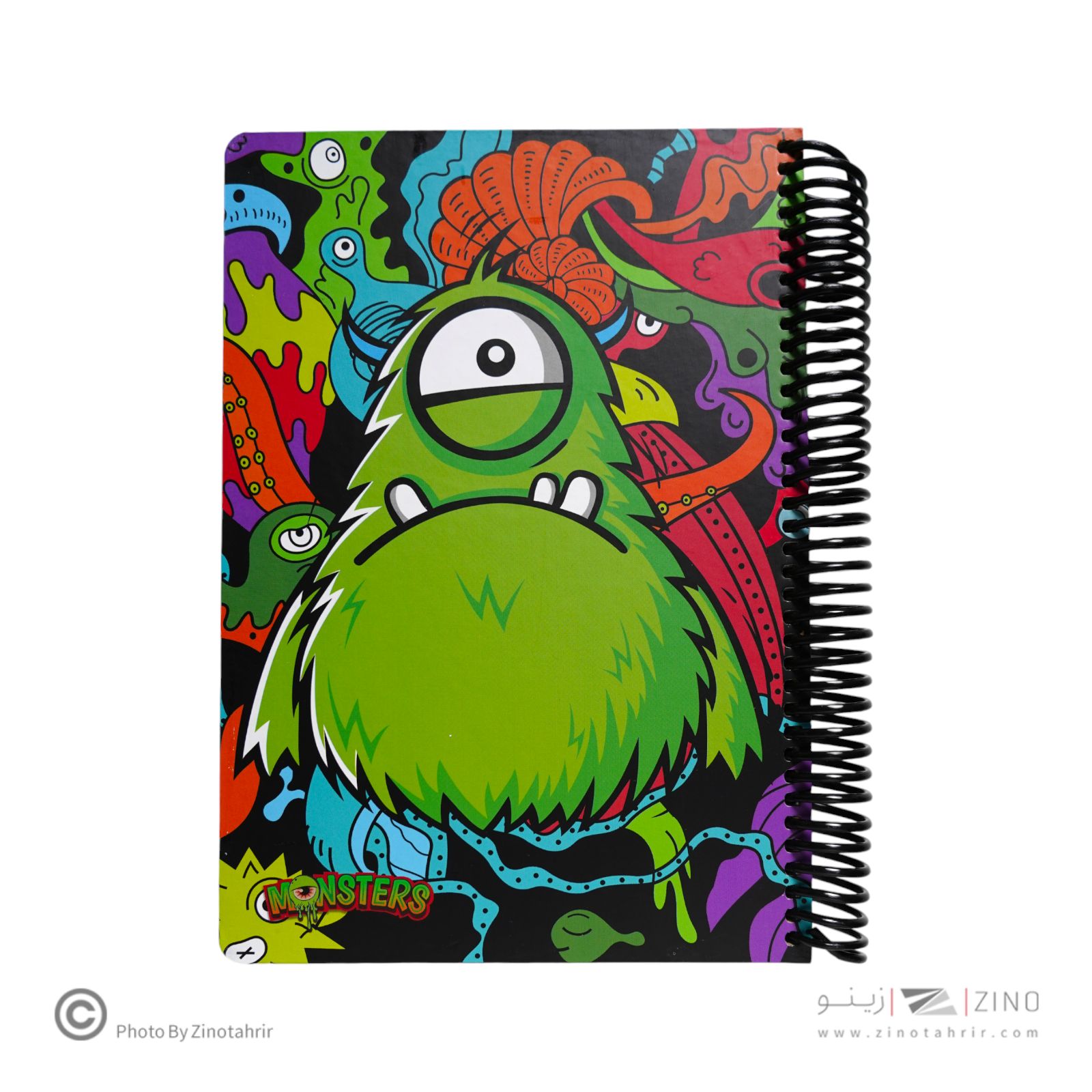 دفتر100برگ وزیری سیمی جلد سخت لانگو سری کرومی کدCH-760