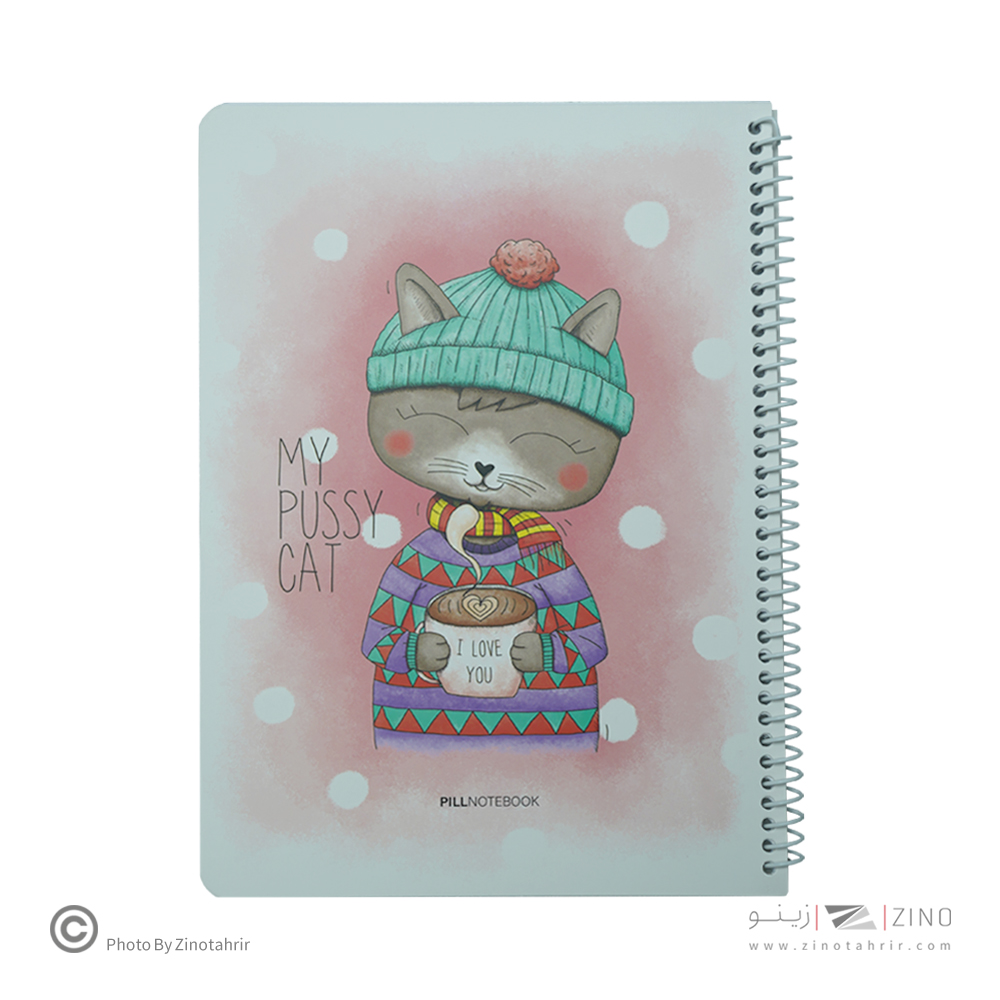 دفتر50برگ نقاشی وزیری سیمی پیل 