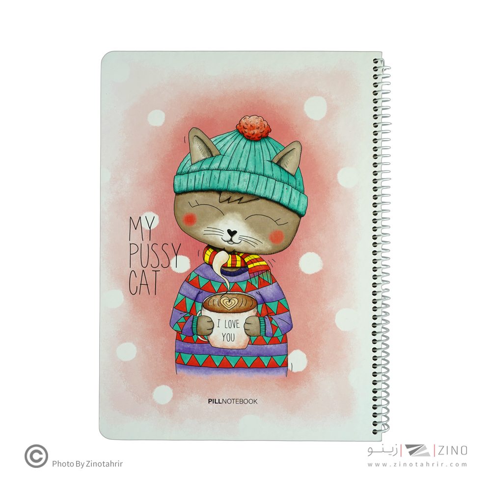 دفتر80برگ نقاشی رحلی سیم از بغل جلدسخت پیل(کارتن30عددی)