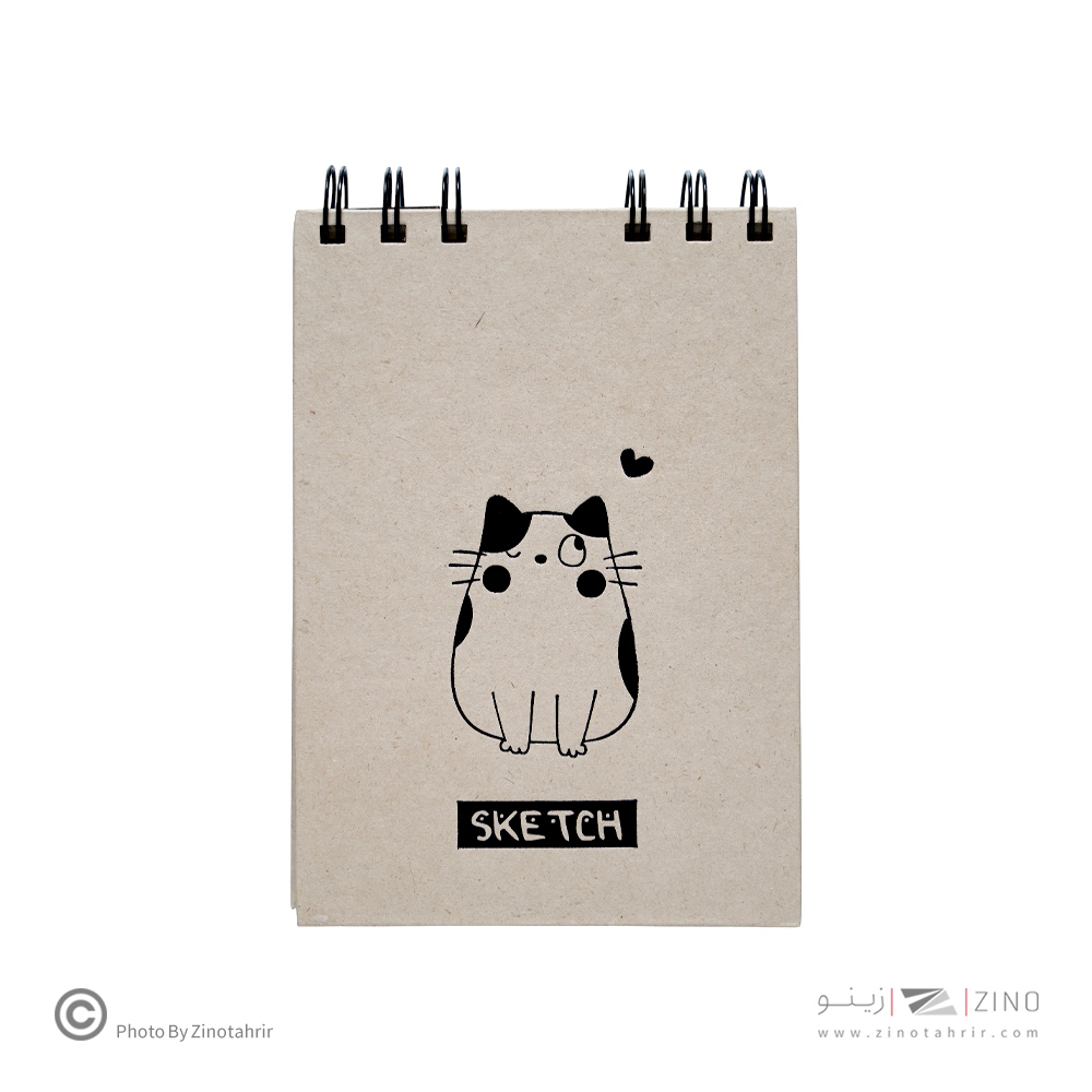 دفترطراحی 50برگ سایزA6 سیمی دوروسخت آرت برگ سری فانتزی کد72401