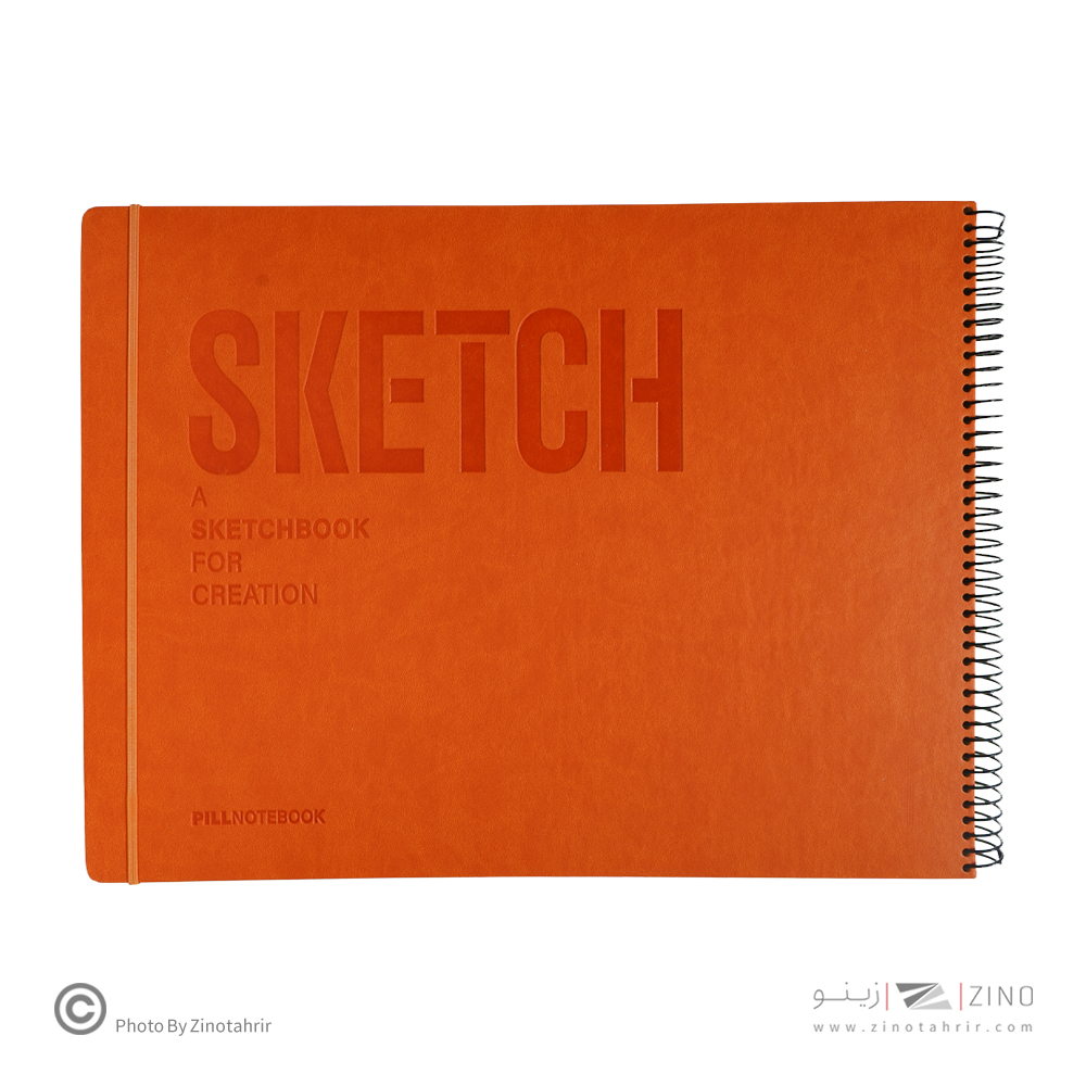 دفترطراحی60برگA3کاغذ127گرم پیل سری اسکچ