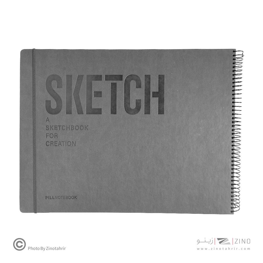 دفترطراحی60برگA3کاغذ127گرم پیل سری اسکچ