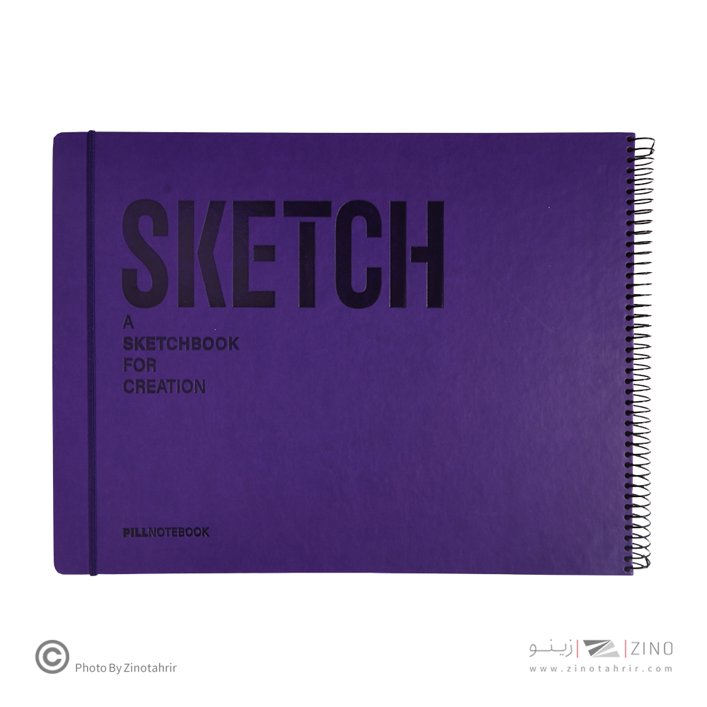 دفترطراحی60برگA3کاغذ127گرم پیل سری اسکچ