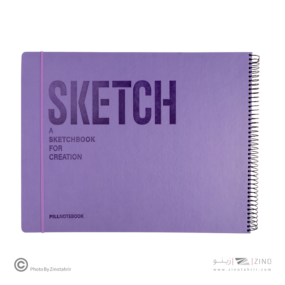 دفترطراحی60برگA3کاغذ127گرم پیل سری اسکچ
