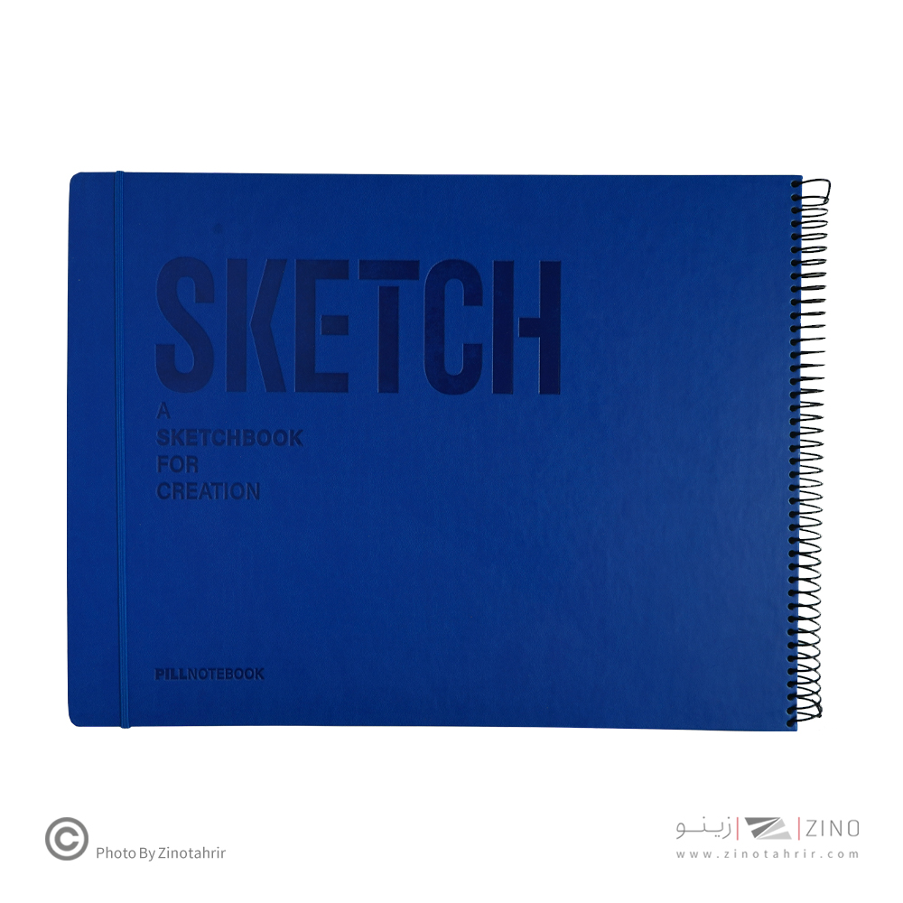 دفترطراحی60برگA3کاغذ127گرم پیل سری اسکچ