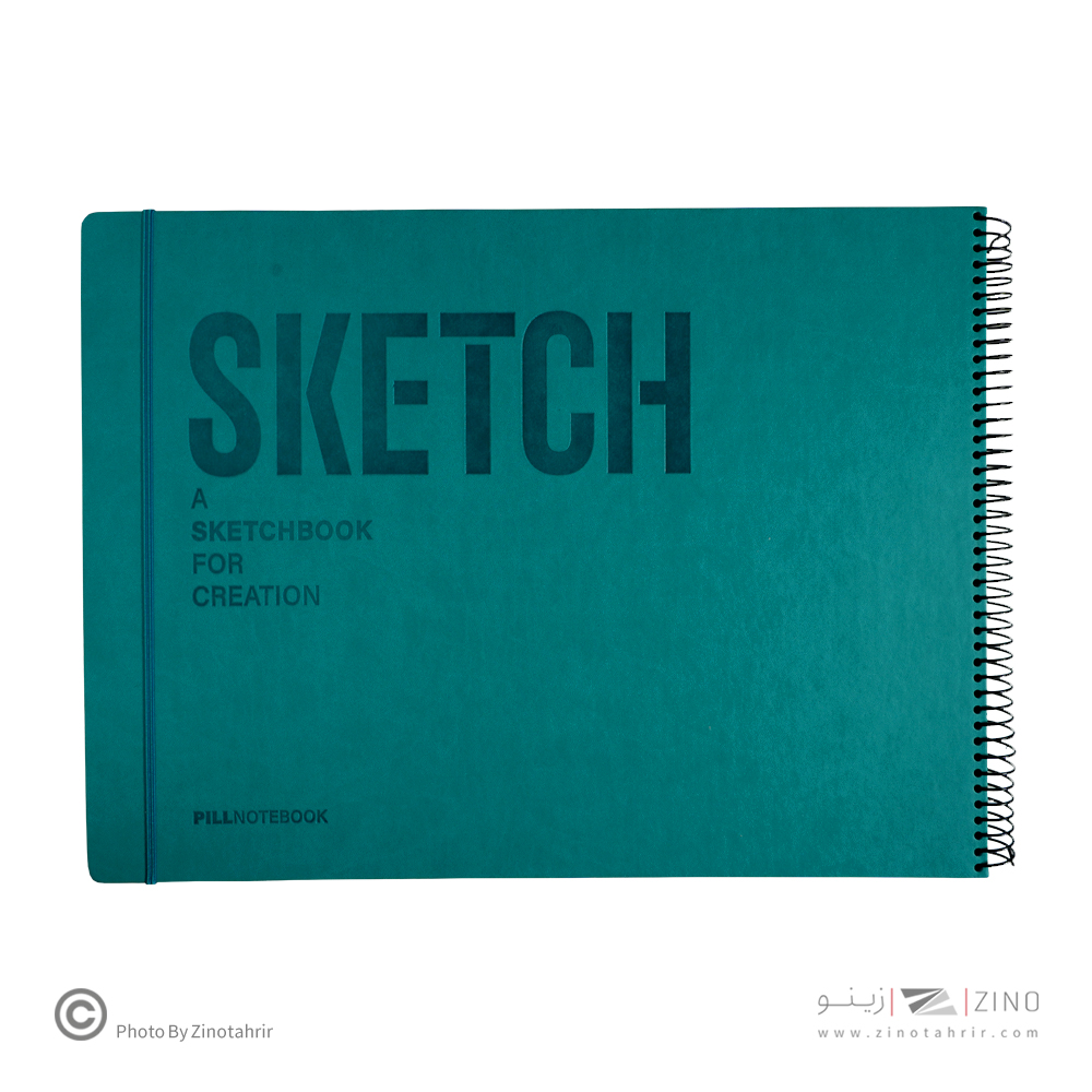 دفترطراحی60برگA3کاغذ127گرم پیل سری اسکچ