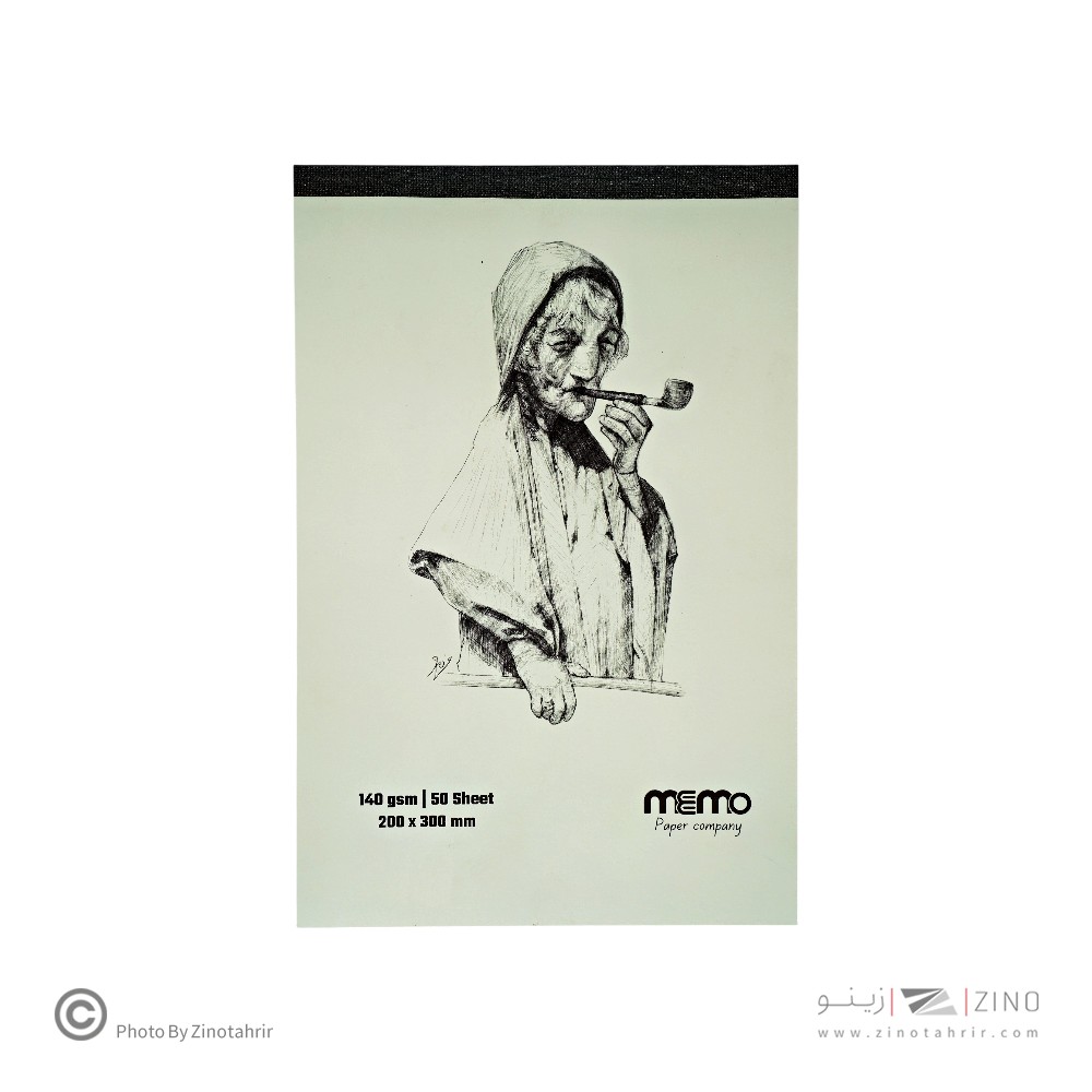 پد طراحی سایزA4مقوا140گرم MEMO