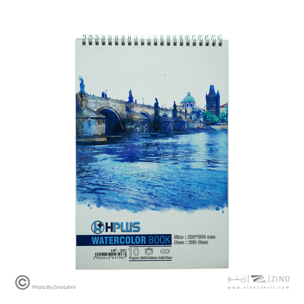 دفترآبرنگی A4 اچ پلاس(10عددی)