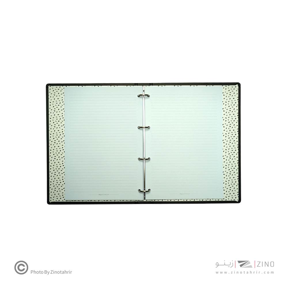 دفترکلاسوری 4حلقه 100برگ پیل