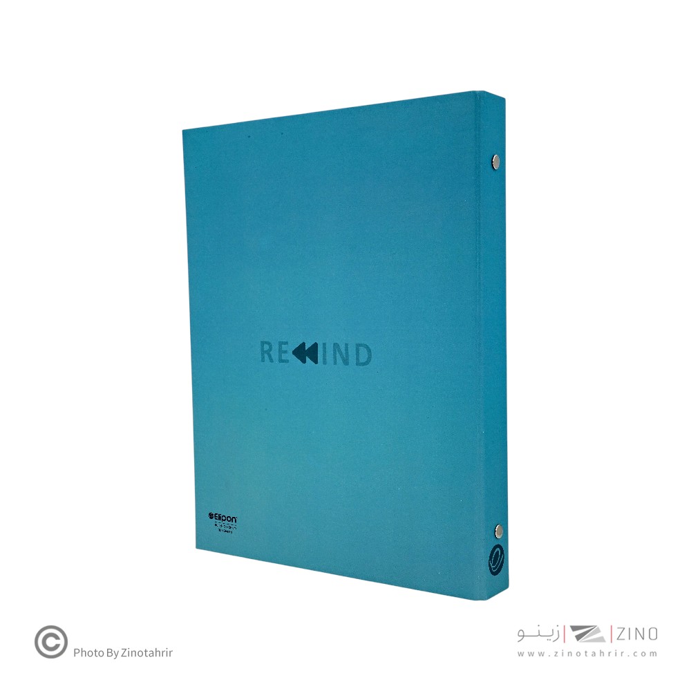 دفترکلاسوری 100برگ جلدسخت الیپون کد288کارتن 12عددی