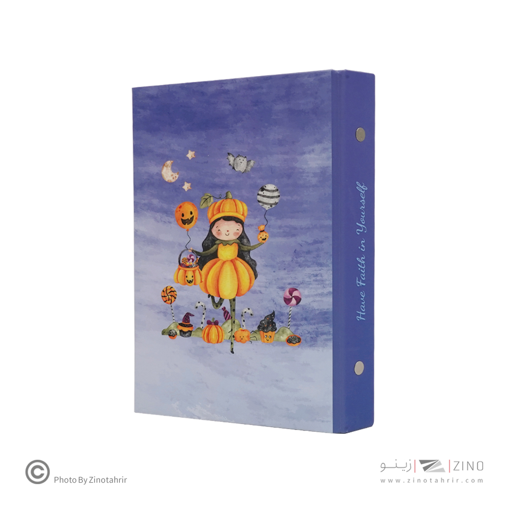 دفترکلاسوری20حلقهA5ایمان کد0204