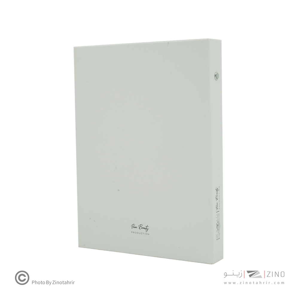 دفتر کلاسوری 20حلقه 100برگ قفل فلز (کاغذ سفید)برگ سری پیور بیوتی کد71512