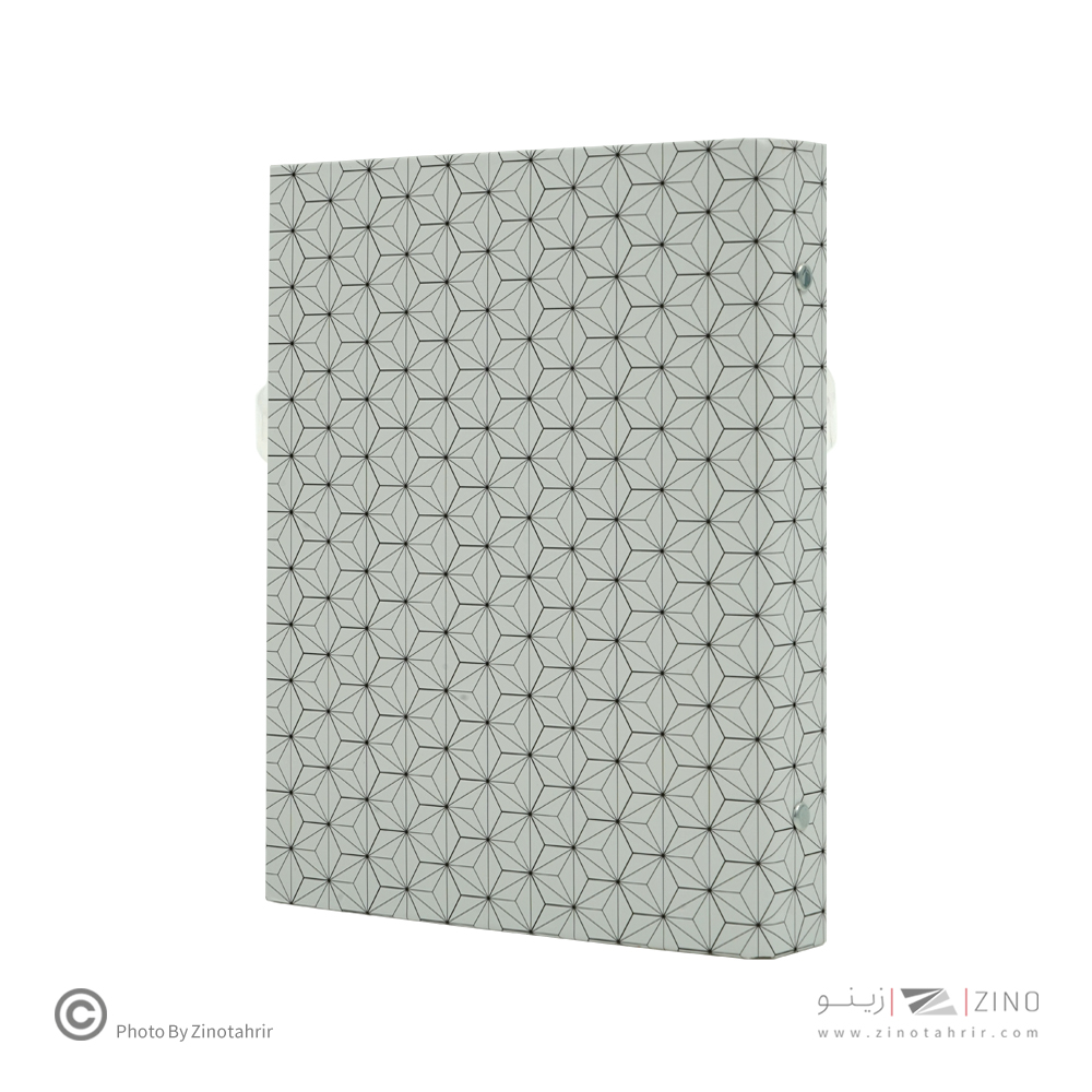 دفترکلاسوری20حلقه100برگ قفل فلز برگ سری راندو کد71502