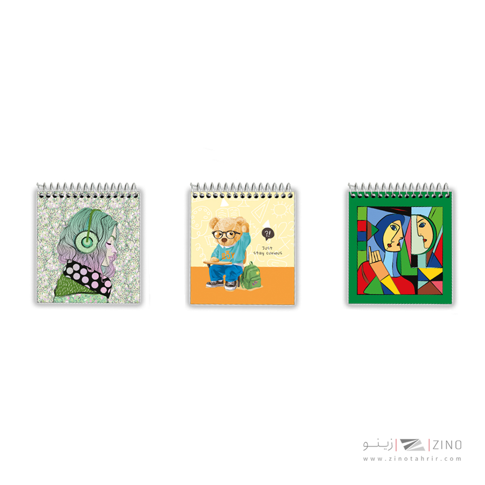 دفتریادداشت 10*10ام دی اف کدNS35263 آوای تحریر