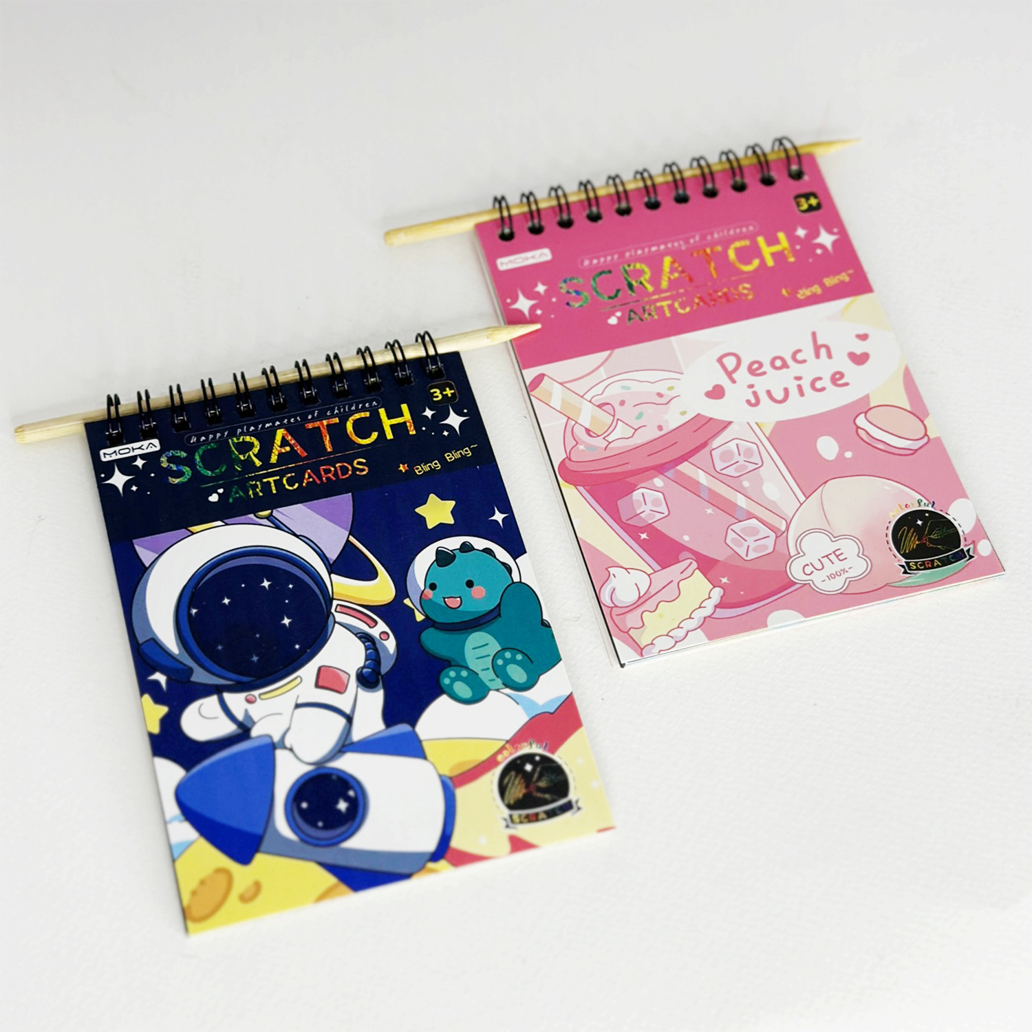 دفتریادداشت جادویی اسکراچ  12عدی