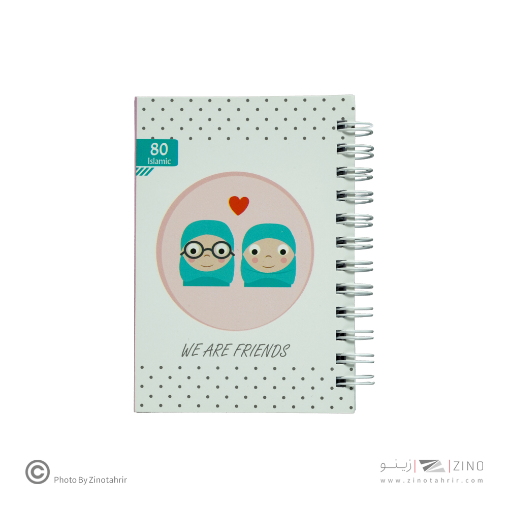 دفتریادداشت 12*8فنردوبل        برگ