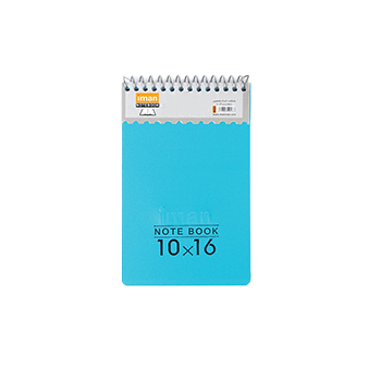 دفتریادداشت 160برگ کد8805ایمان 16*10جلدطلق (6عددی)