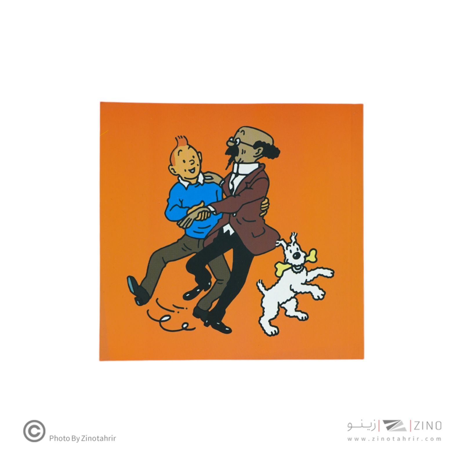 دفتریادداشت خشتی تن تن خطدارحوض نقره