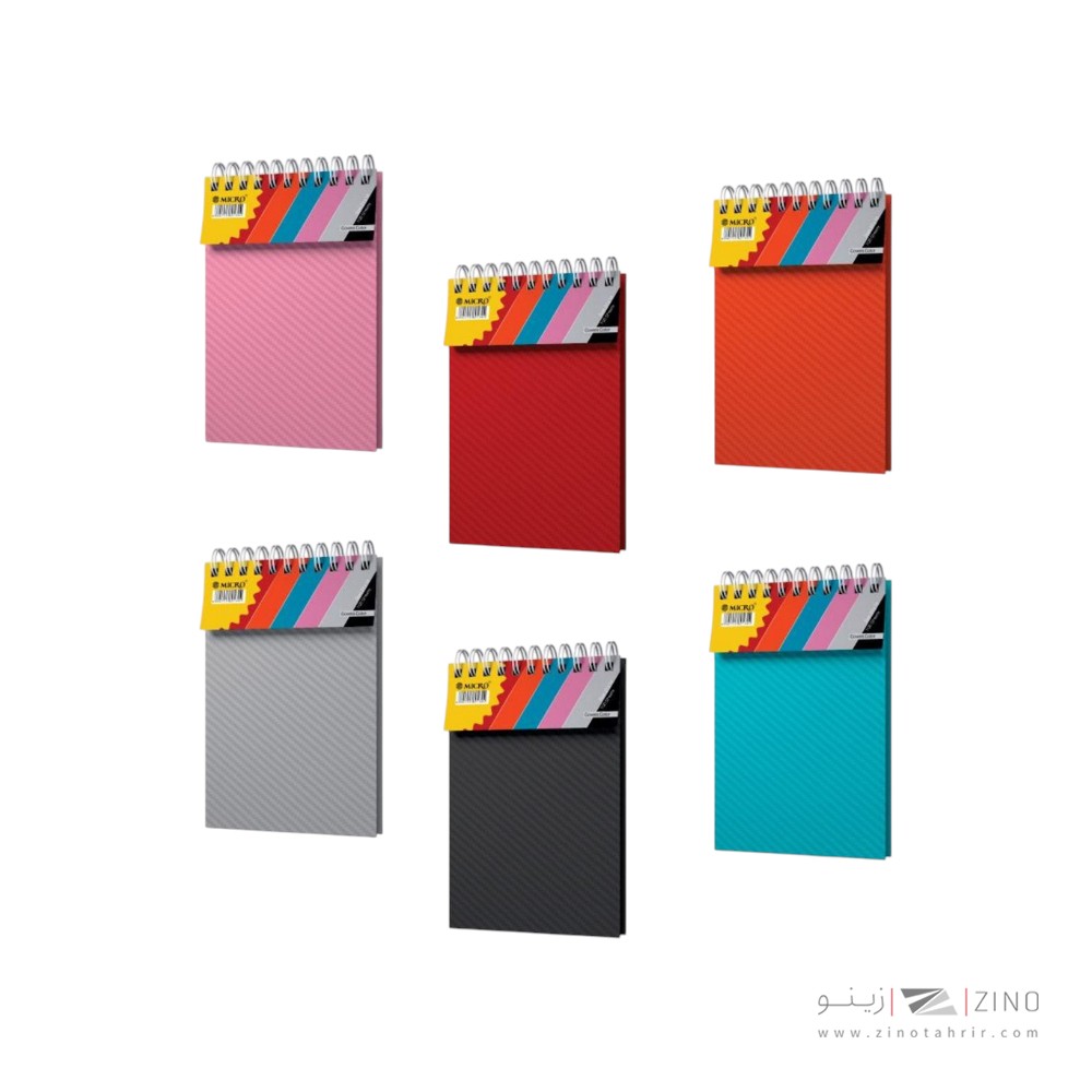 دفتریادداشت100برگ21*14سیمی طلقی میکرو کدG11