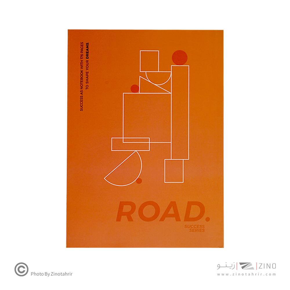 دفتر یادداشت ته چسب14.5*21 همین سریSuccess طرحROAD