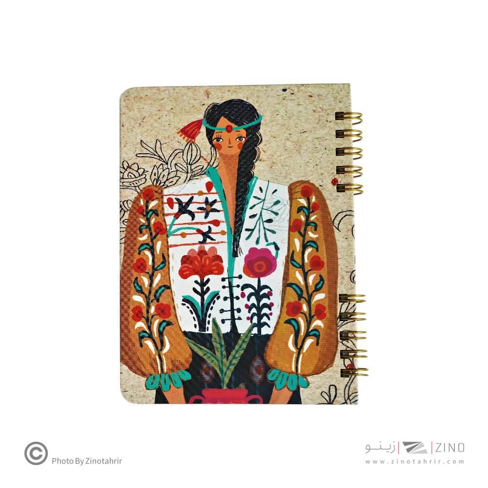 دفتریادداشت1/10سیمی جلد سخت مسترنوت کد498