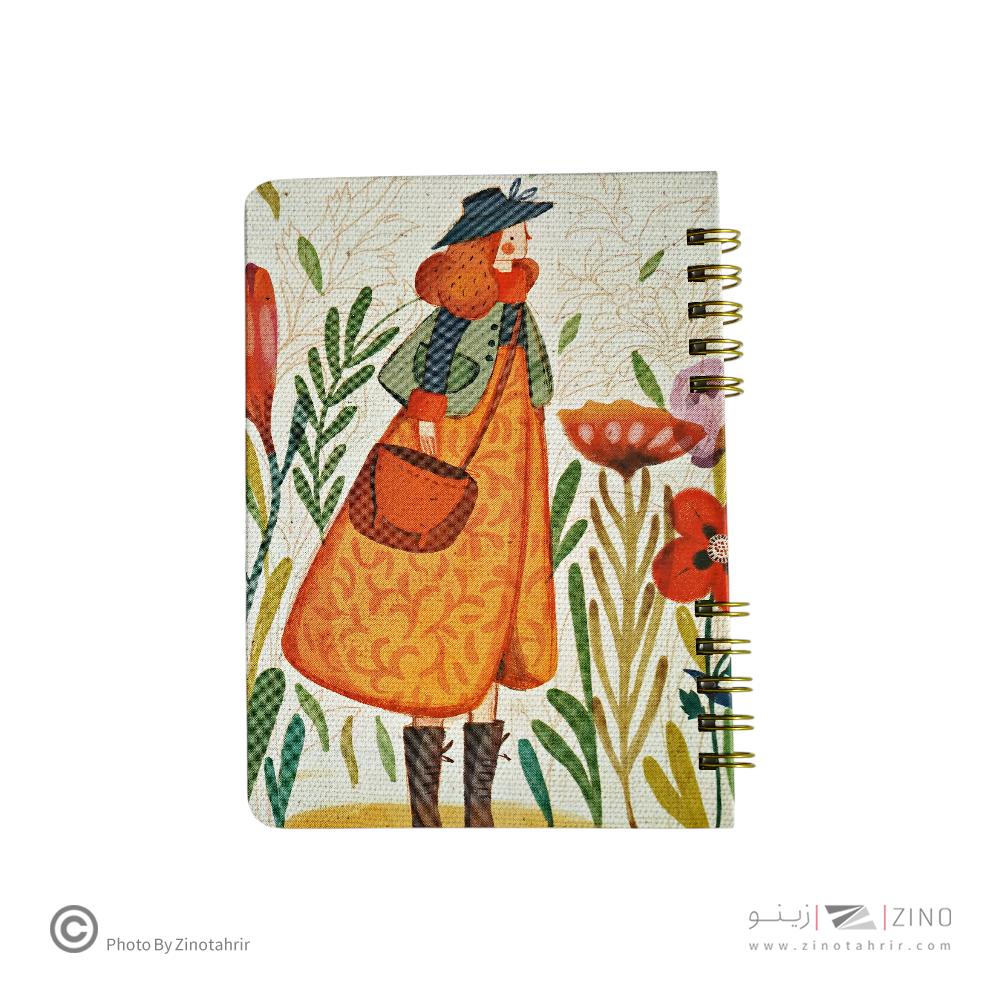 دفتریادداشت1/10سیمی جلد سخت مسترنوت کد498