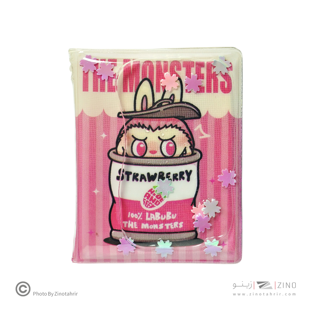 دفتریادداشت فانتزی(طرح لبوبو) اکواریومی کدد005یاکدXM-B1