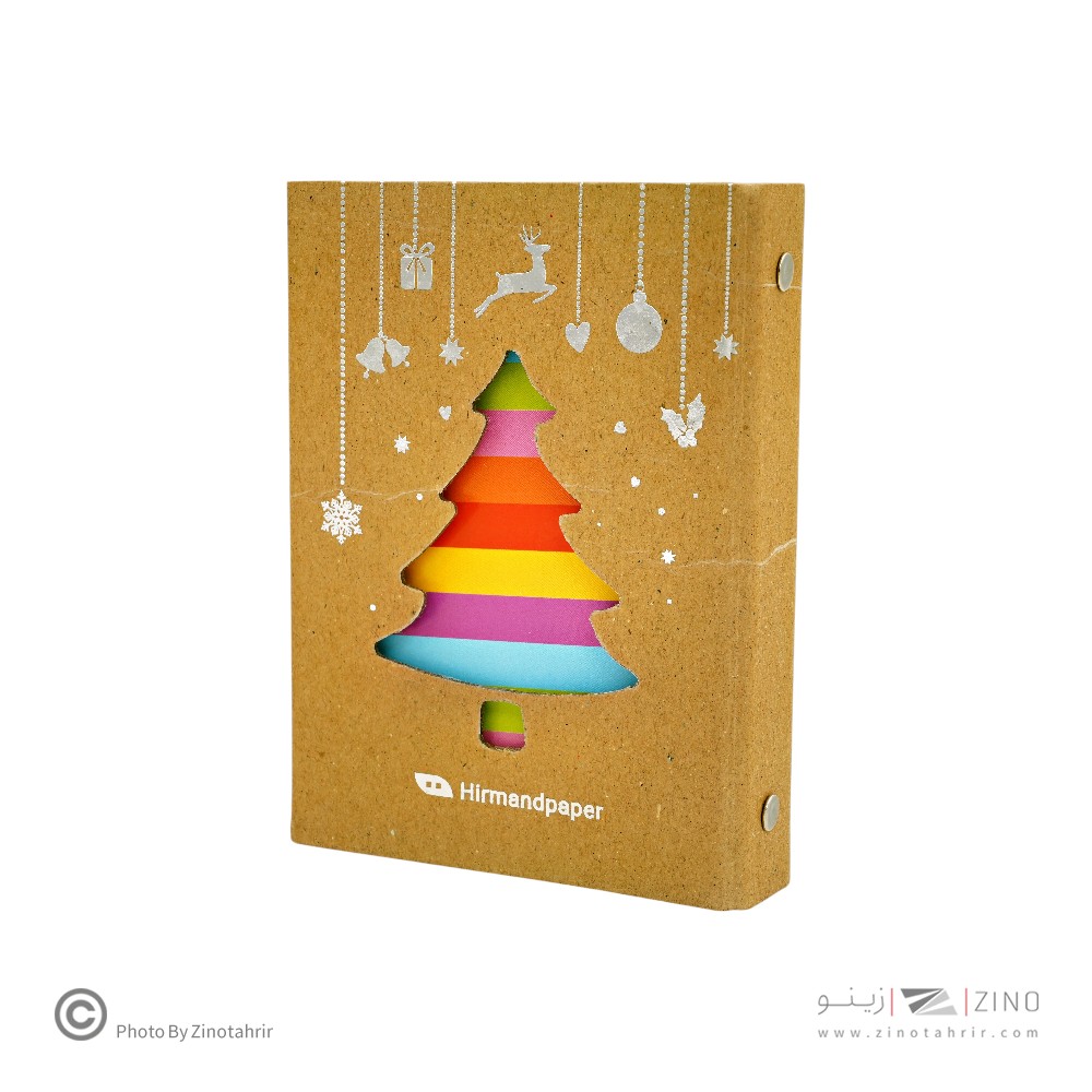 دفتریادداشت کلاسوری 2حلقه کرافت دایکات هیرمندپیپر