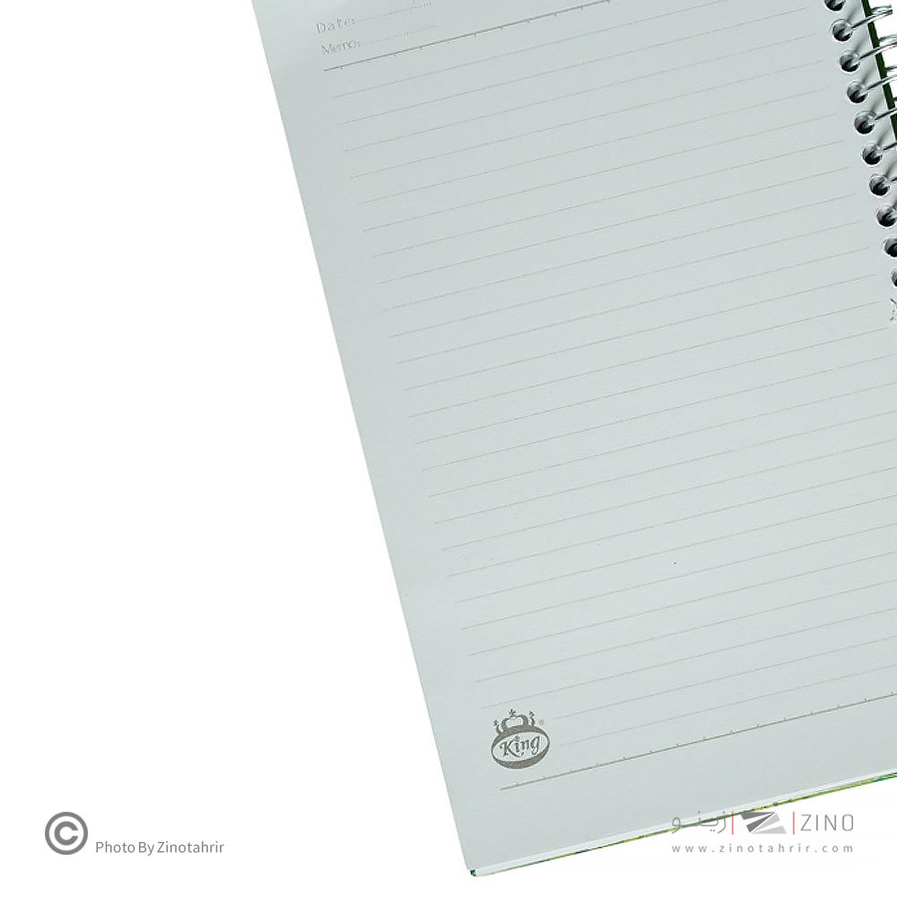 دفترخاطرات کلاسیک برجسته قفل دار کینگ کد2044