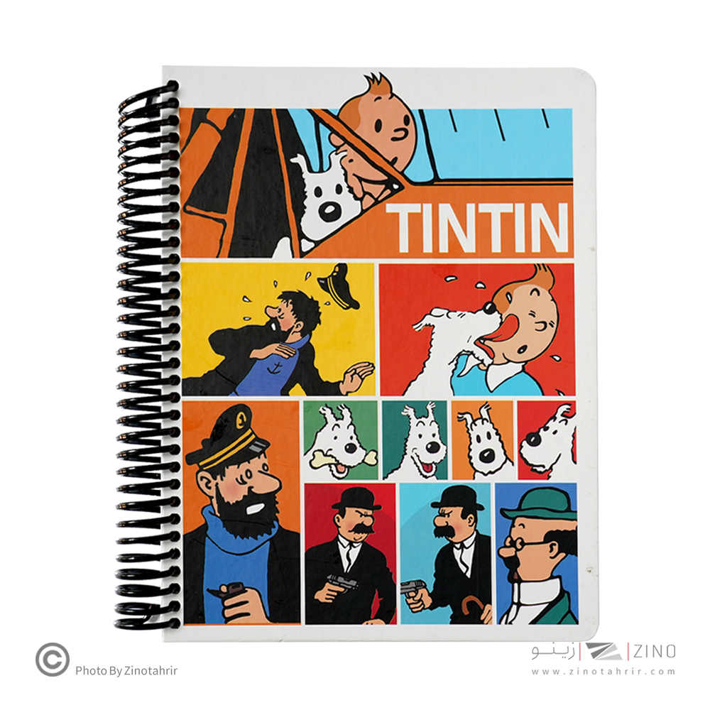 پلنر16*21جلد سخت سیمی تن تن لانگو