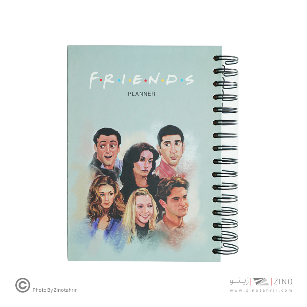 پلنرفرندز جلدسخت فنردوبل 15*21.5همیشه کد