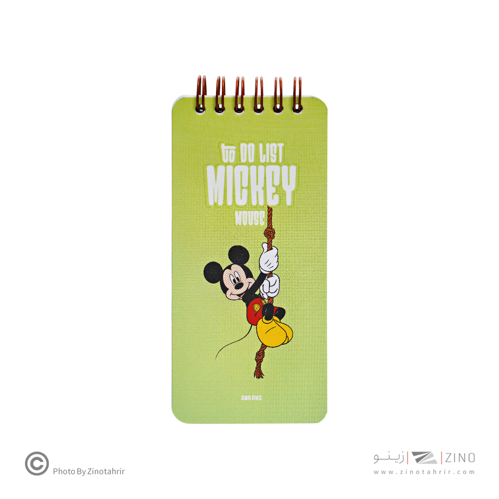 تودولیست80برگ 14*7 سیم ازبالا سری میکروآبرنگ کدA044