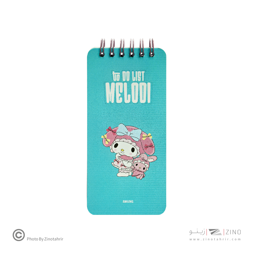 تودولیست80برگ 14*7 سیم ازبالا سری میکروآبرنگ کدA044