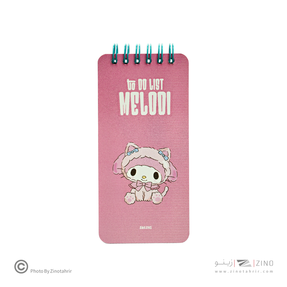 تودولیست80برگ 14*7 سیم ازبالا سری میکروآبرنگ کدA044