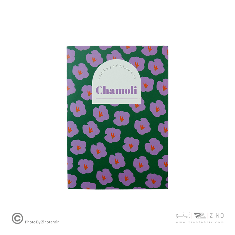 دفتریادداشت(خط دار)21*14ته چسب همین سری FLOWER