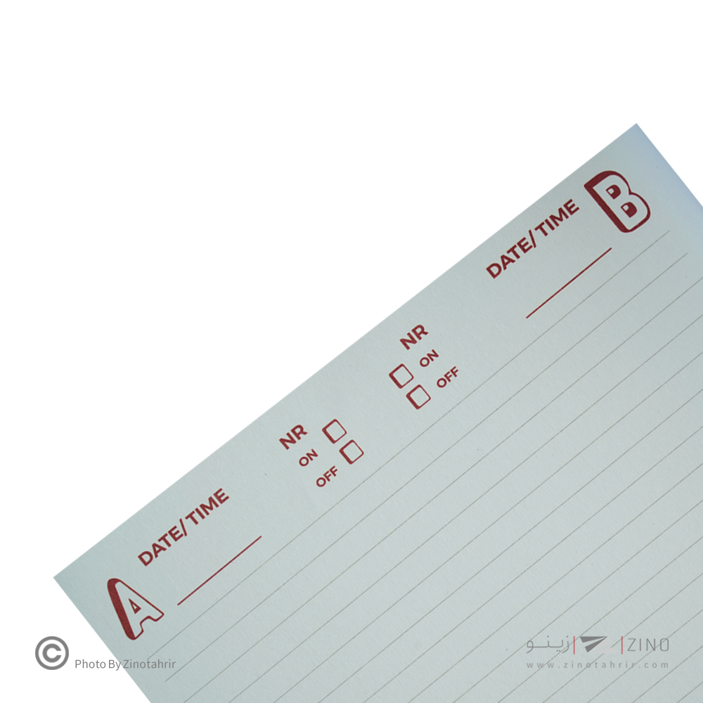 دفتر23*17ته چسب همین سریRETRO