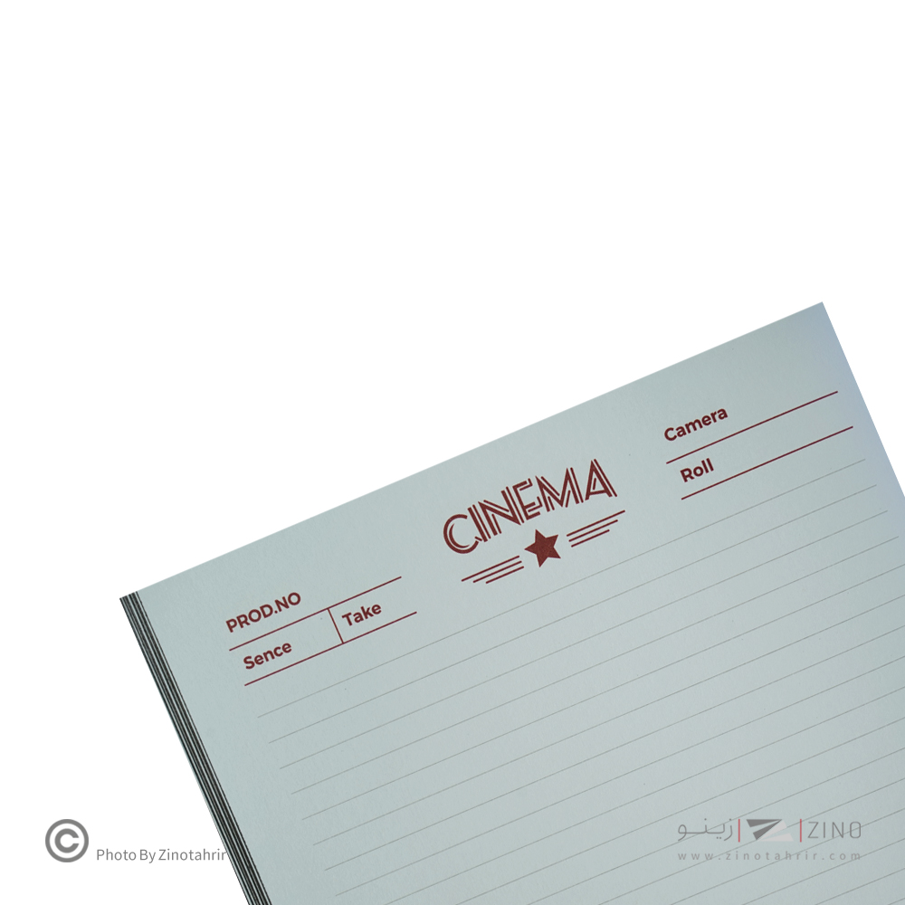 دفتر23*17ته چسب همین سریRETRO