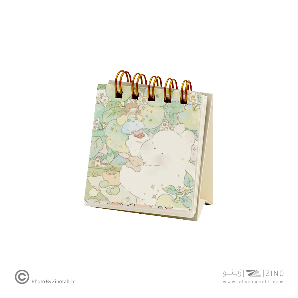 تقویم رومیزی کوچک برگ 1404 (عروسکی)