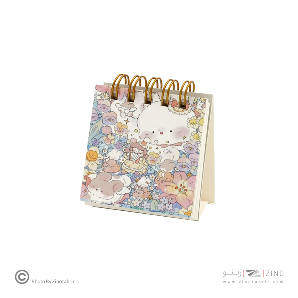 تقویم رومیزی کوچک برگ 1404 (عروسکی)