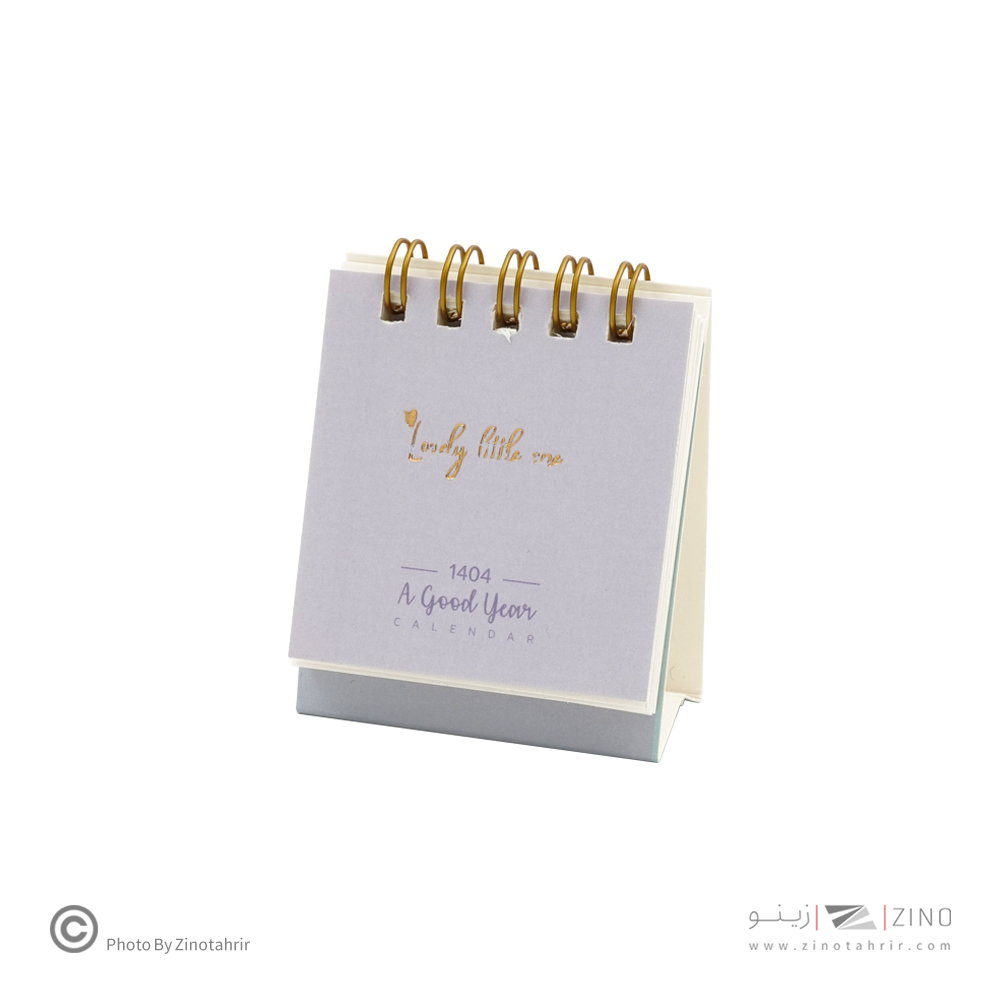 تقویم رومیزی کوچک برگ 1404 (پاستلی)