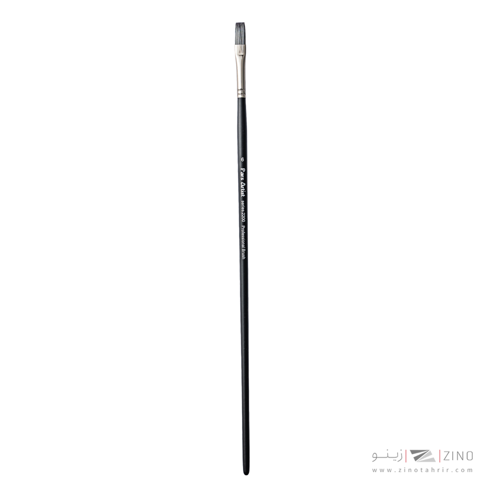 قلمو تخت شماره 6دسته چوبی کوتاه سری2200پارس آرتیست