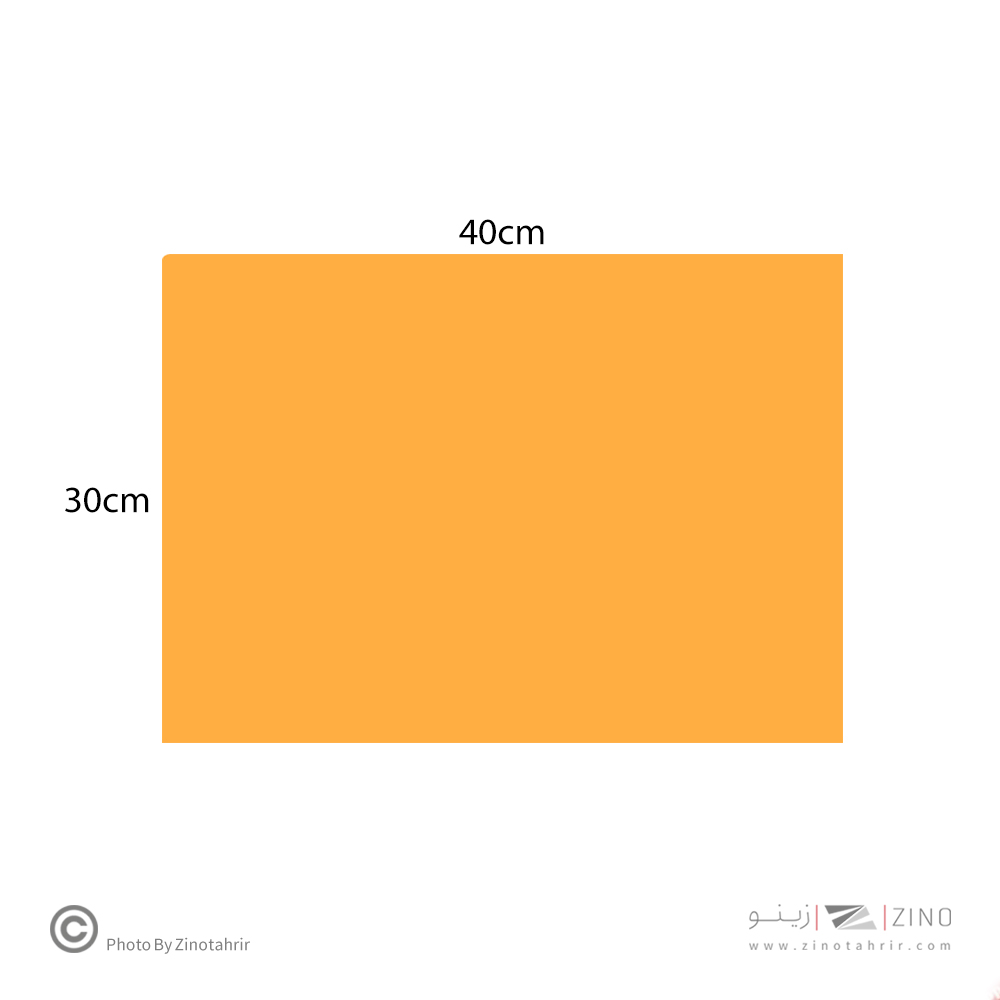 فوم برد5میل نارنجی 40*30