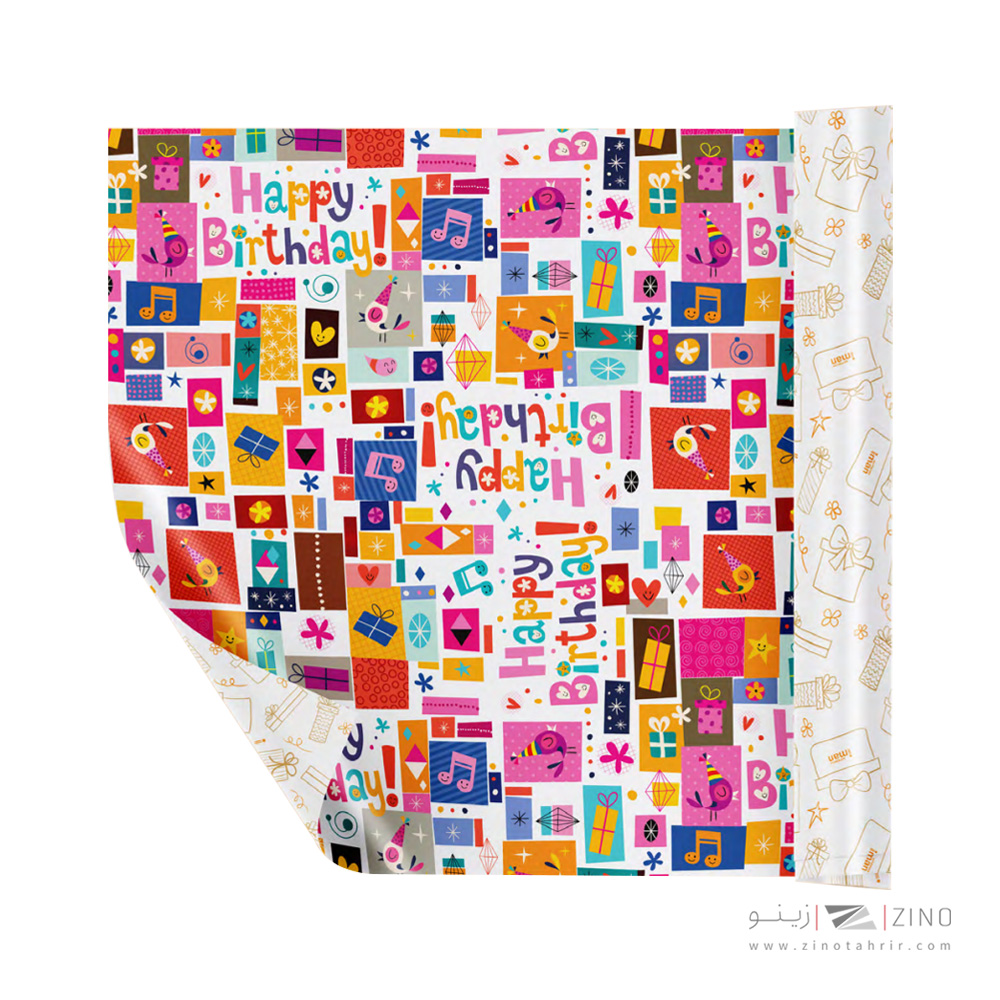 کاغذ کادو دورو ایمان طرح کودکانه یووی3 کد0339