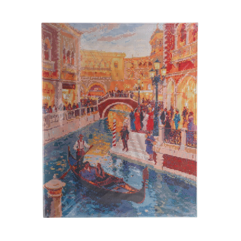 بوم نقاشی الماسی طرح کلاسیک سایز 50*40 کدJ-102