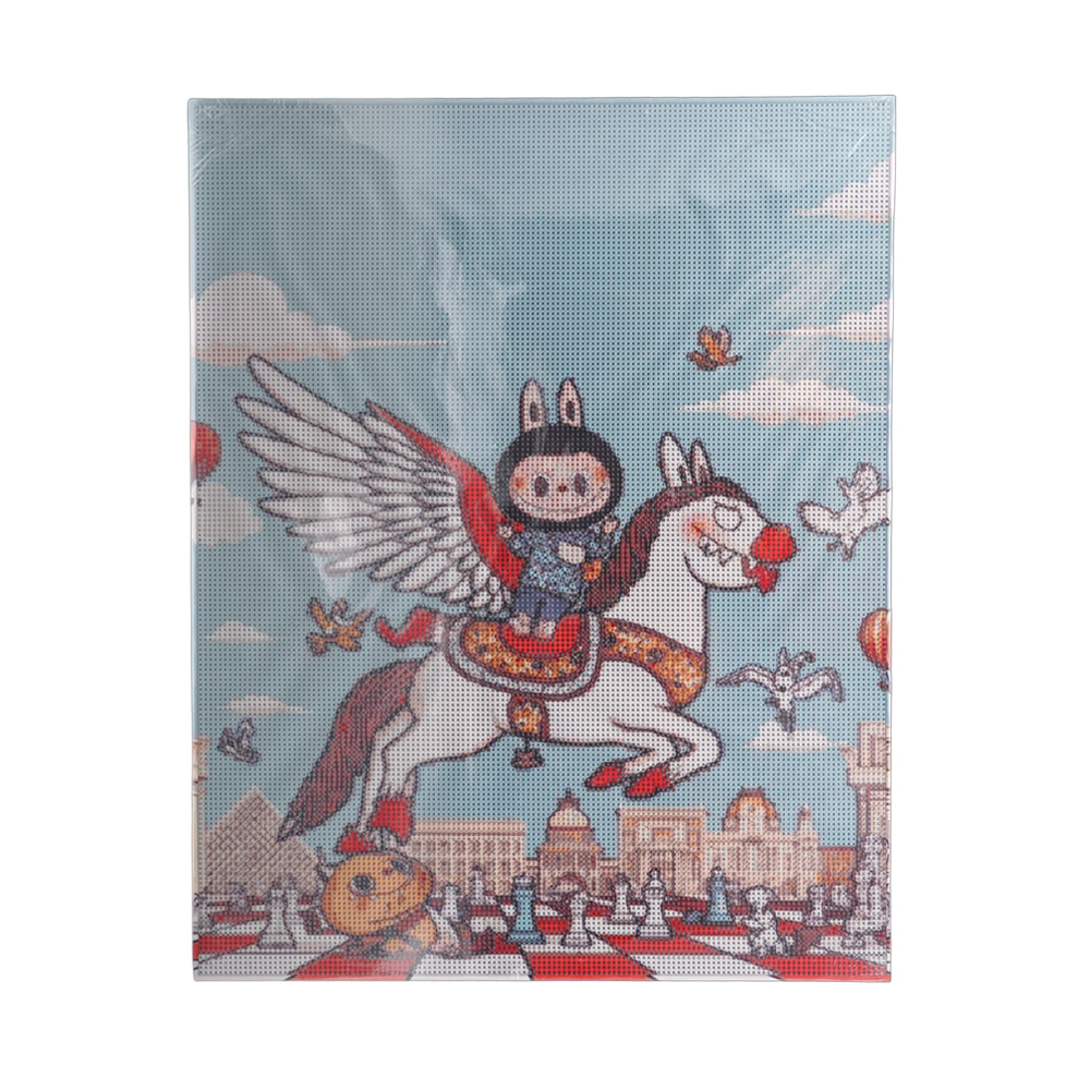بوم نقاشی الماسی طرح کلاسیک سایز 50*40 کدJ-102