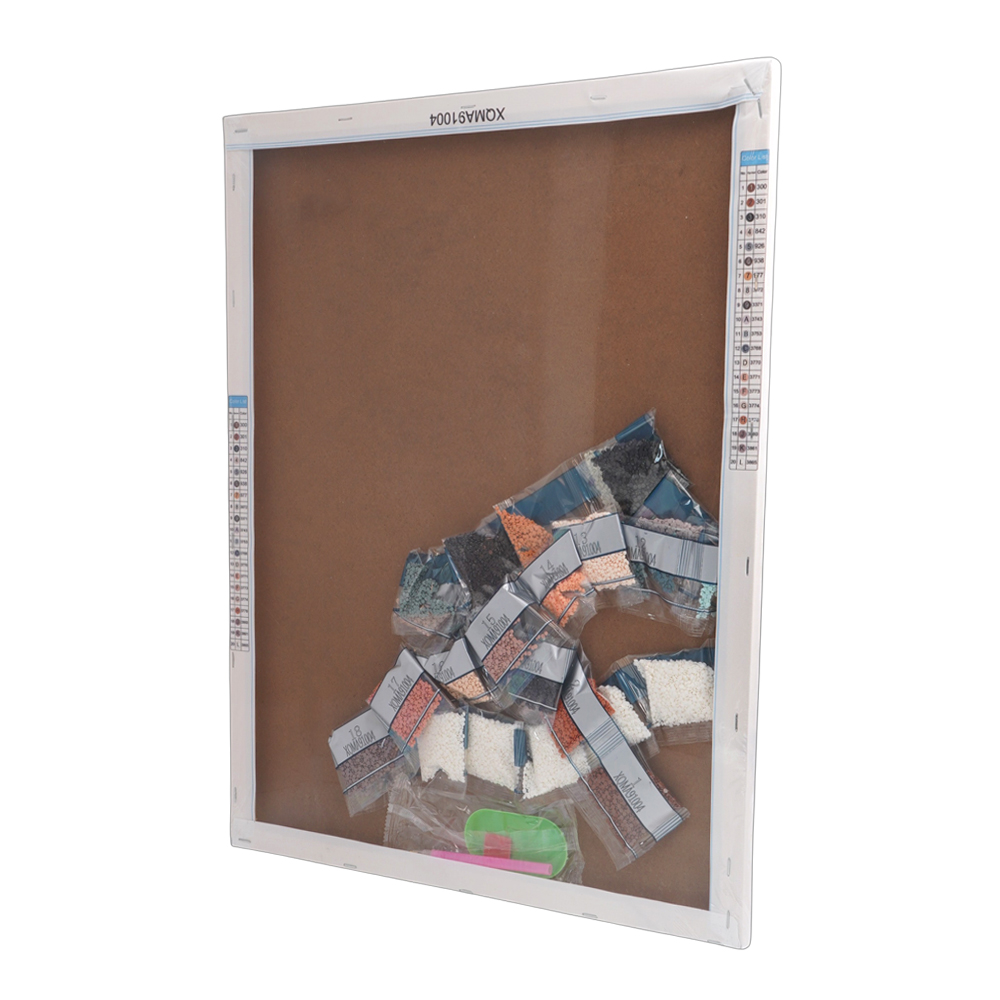 بوم نقاشی الماسی طرح کلاسیک سایز 50*40 کدJ-102