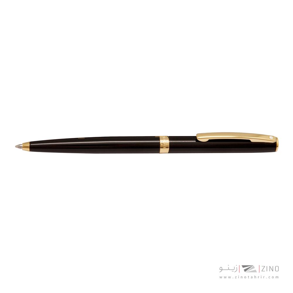 خودکارنفیس شیفر ساگاریس مشکی لاکی گیره زرد